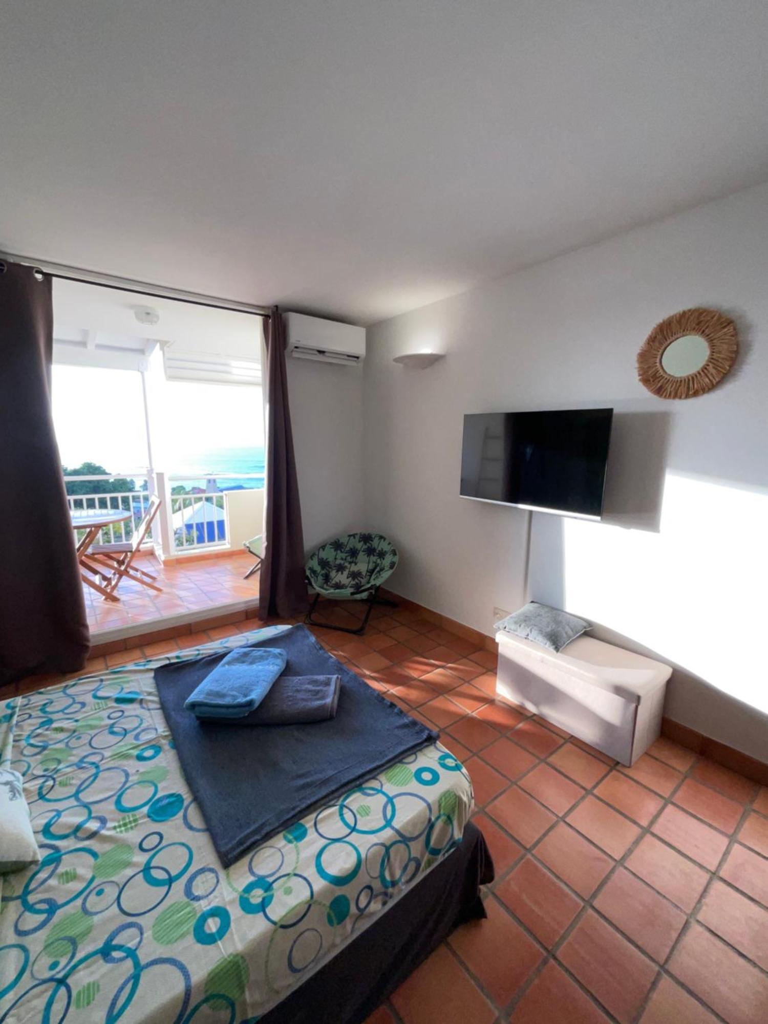 Ananas Premium - Sejour Detente T2 Vue Mer Avec Balcon Prive A Tartane Ла-Трините Экстерьер фото